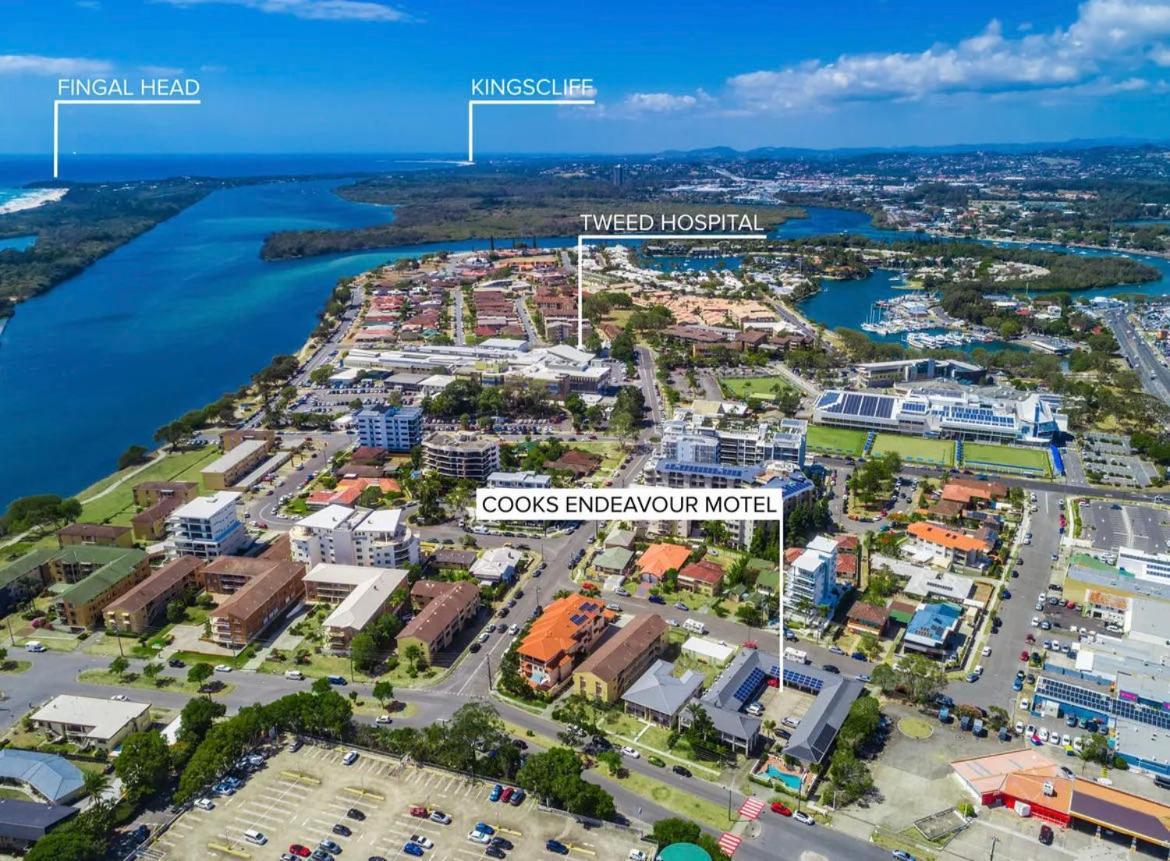 Cooks Endeavour Motor Inn Tweed Heads Exteriör bild